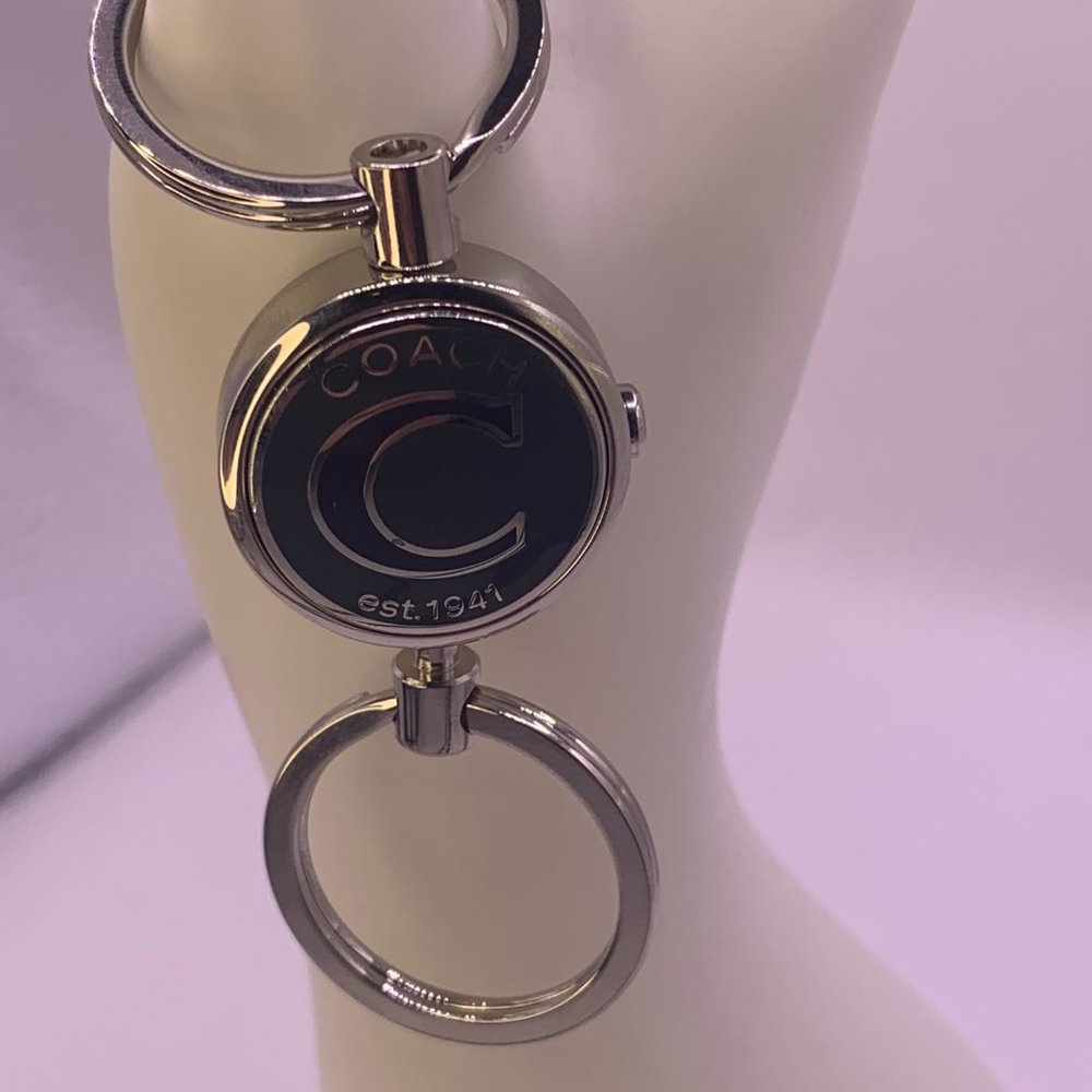 Coach Signature Keychains ( New) Green - Picture 2 of 4